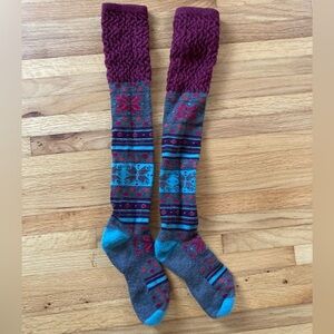 Smartwool Fiesta Flurry Over the Knee High Socks